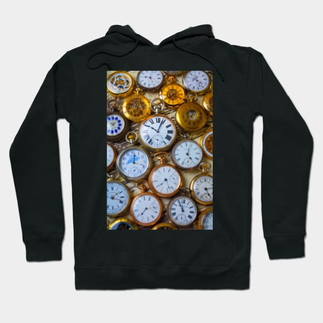 Beautiful Antique Pocket Watches Hoodie by photogarry